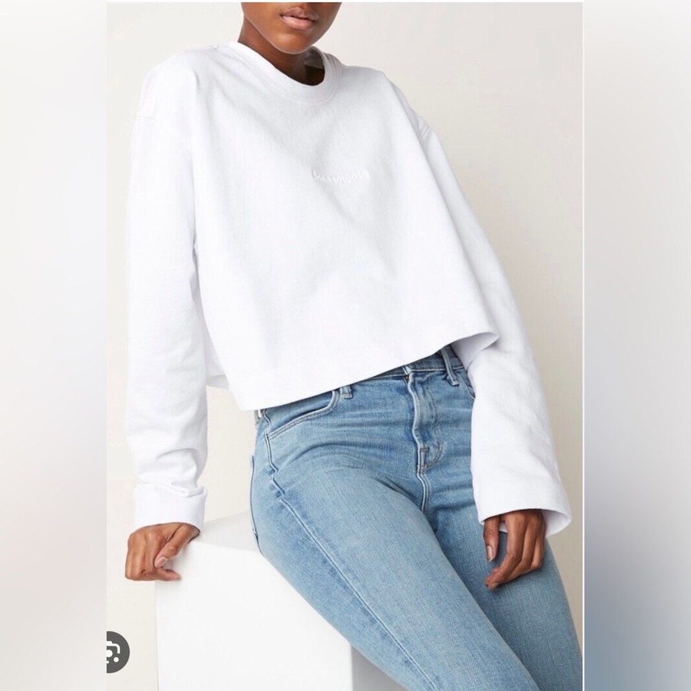 Acne studio white sweater. Size XS excellent condition.